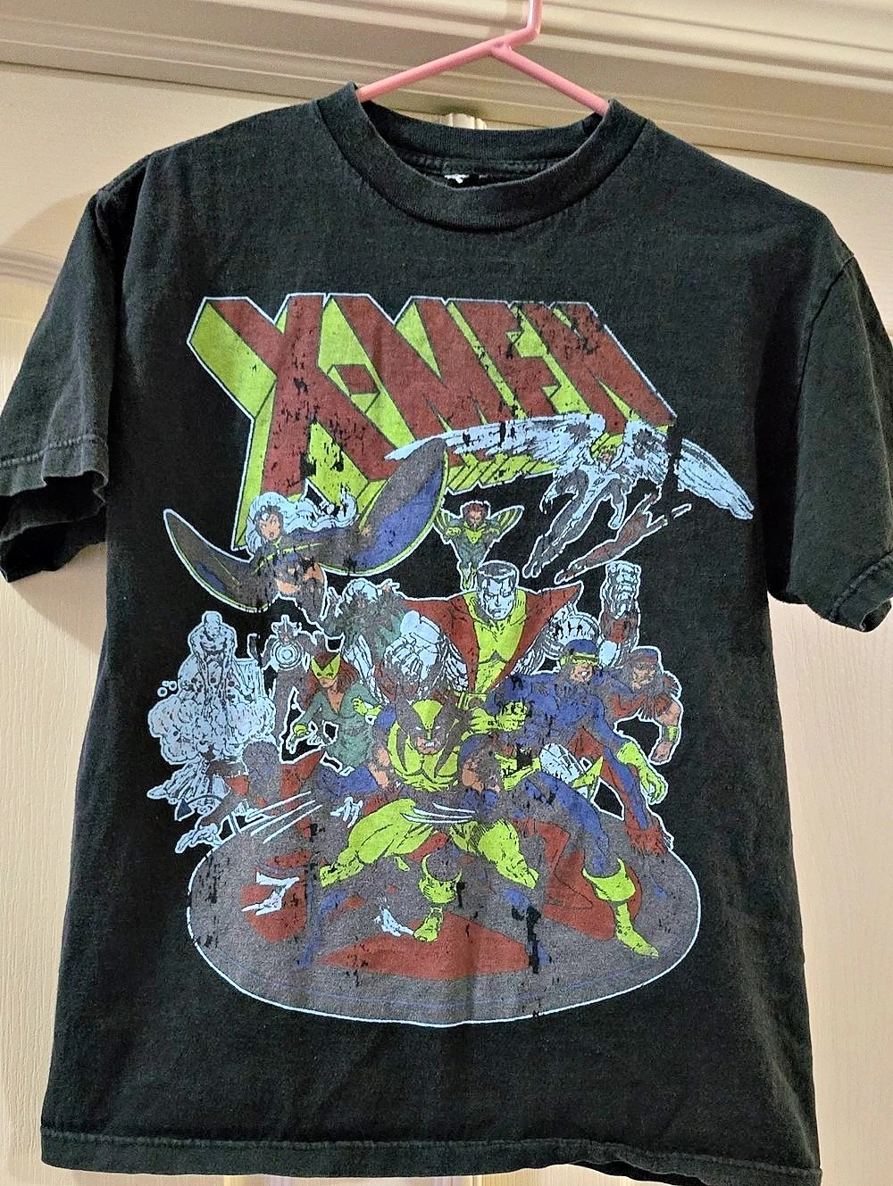 Marvel Comics X-Men 90's Team Graphic T-Shirt Graphic Short Sleeve Tee